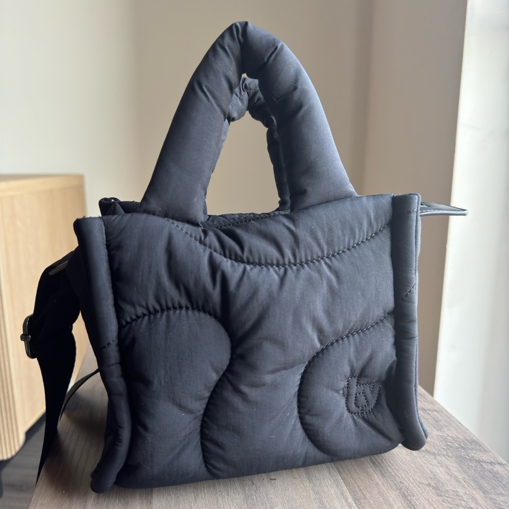 Thirty years  Black Quilted Tote Bag